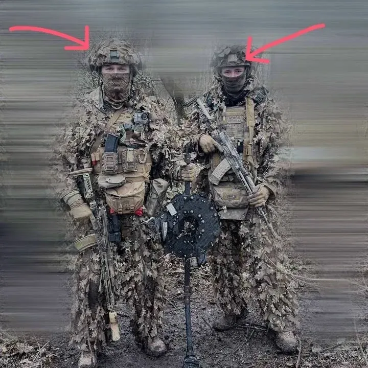 Маскировочный чехол «Лист» на шлем от Ars Arma