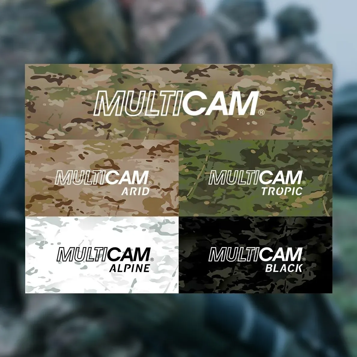Камуфляжный паттерн MultiCam: история и особенности