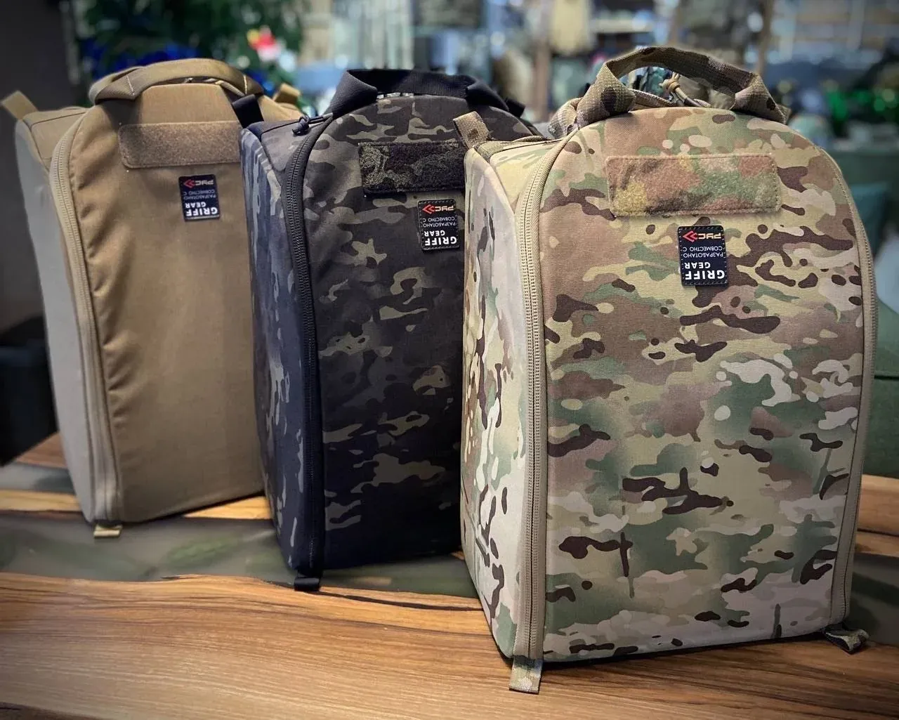 Сумка-кофр для шлема от Griff Gear в каталоге Академии Снаряжения