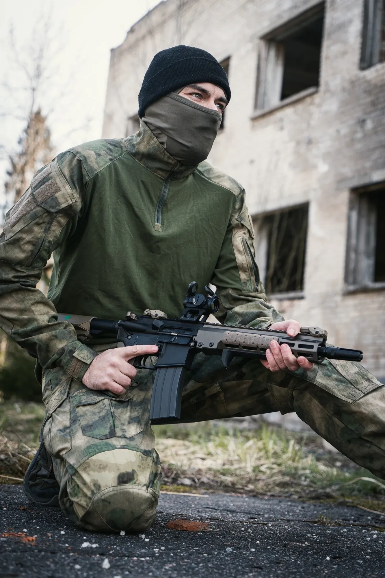 Летняя боевая рубашка PALADIN с амортизирующей сеткой в плечах