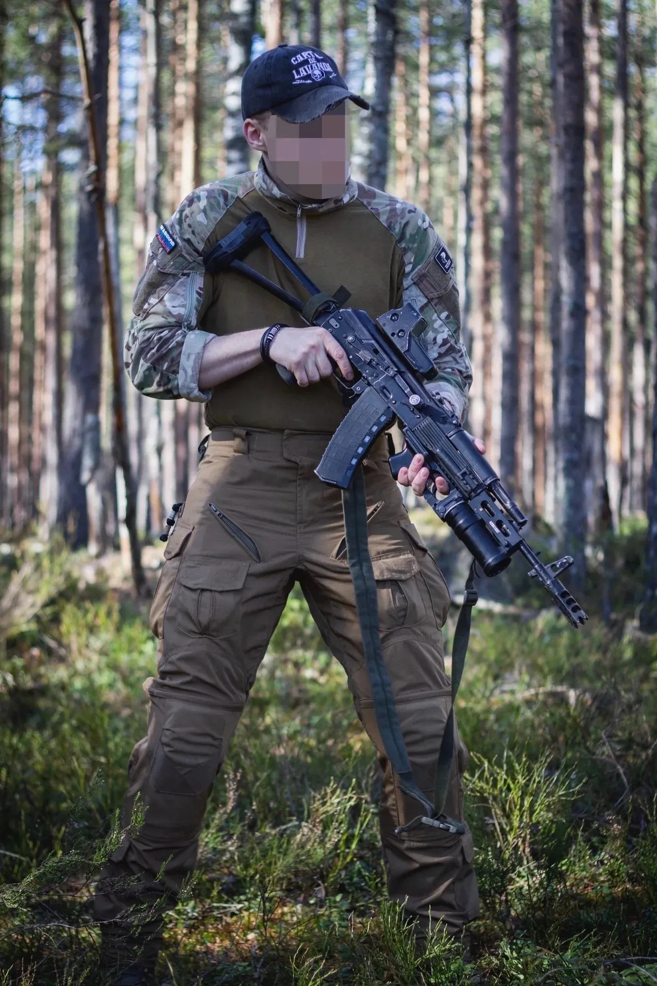 Боевые брюки PALADIN XX GUARD с усиленными наколенниками