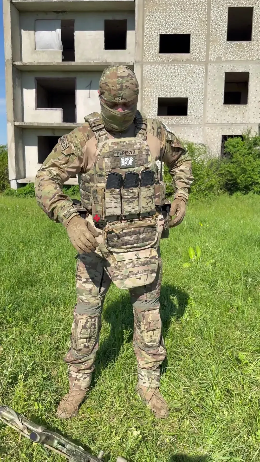 Чехол для плит «Доберман» и пояс SP-2 от SKIF armor