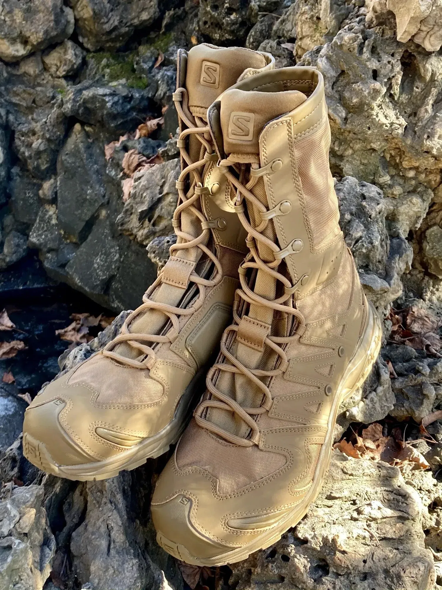 Тактические ботинки XA Forces Jungle от Salomon для жаркого климата