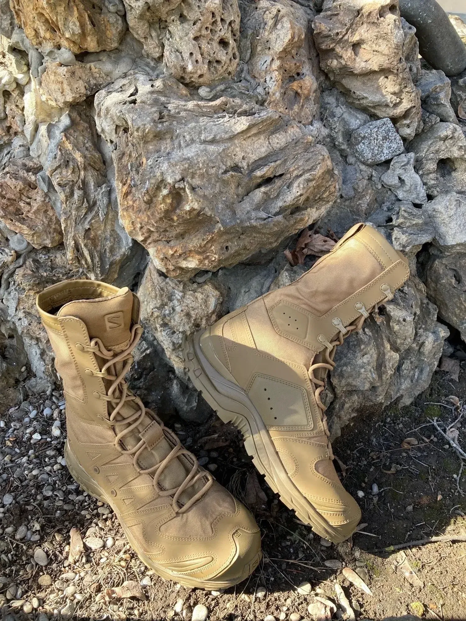 Тактические ботинки XA Forces Jungle от Salomon для жаркого климата