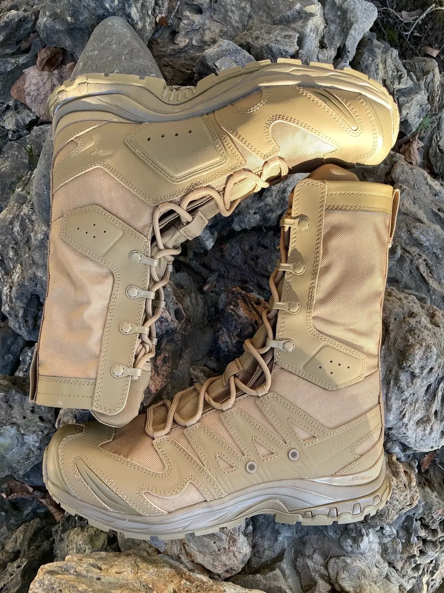 Тактические ботинки XA Forces Jungle от Salomon для жаркого климата