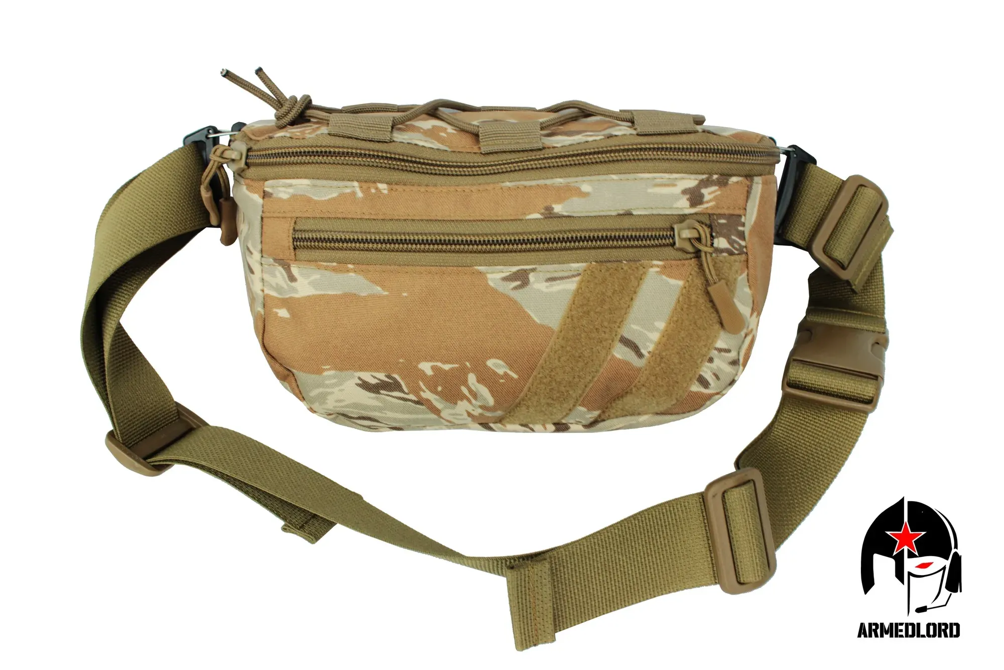 Обновленная сумка Fox Lite от ARMEDLORD в расцветке Tiger Stripe Desert