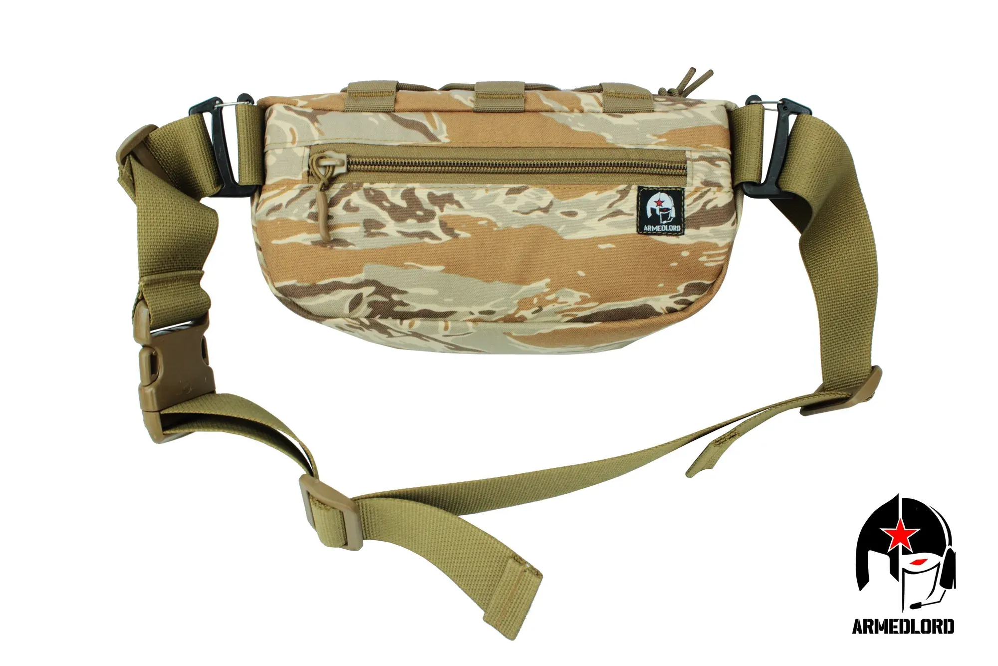 Обновленная сумка Fox Lite от ARMEDLORD в расцветке Tiger Stripe Desert