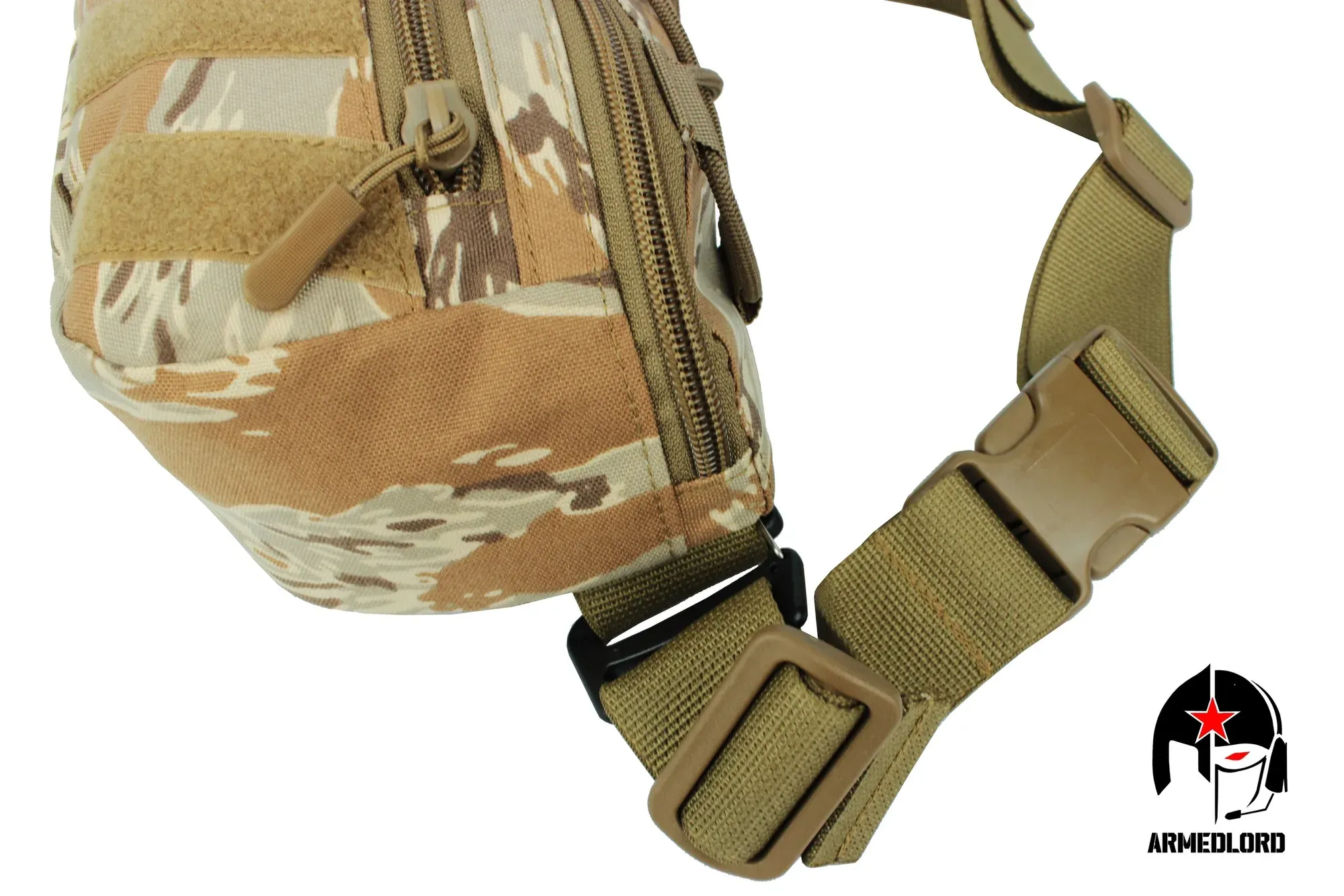 Обновленная сумка Fox Lite от ARMEDLORD в расцветке Tiger Stripe Desert