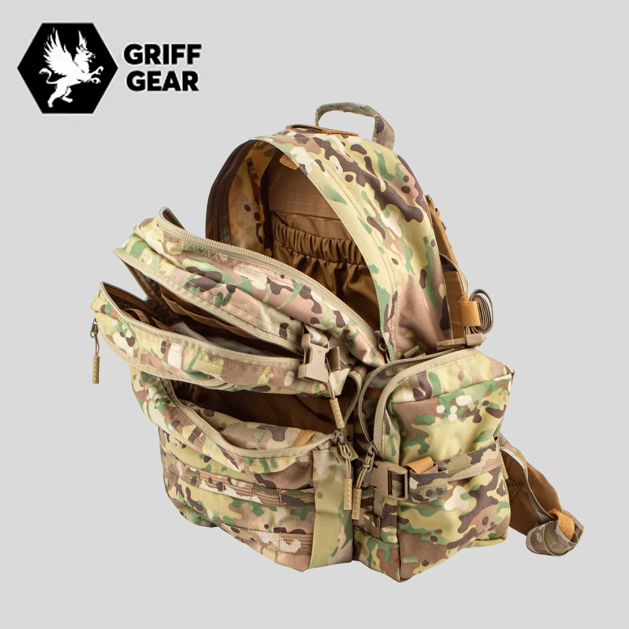 Рюкзак Мангуст 33 от GRIFF GEAR — суточный формат для переноски военного снаряжения