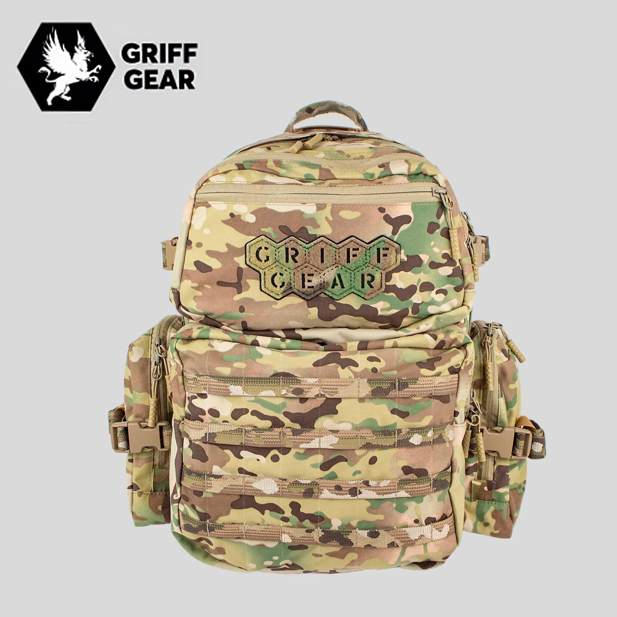 Рюкзак Мангуст 33 от GRIFF GEAR — суточный формат для переноски военного снаряжения
