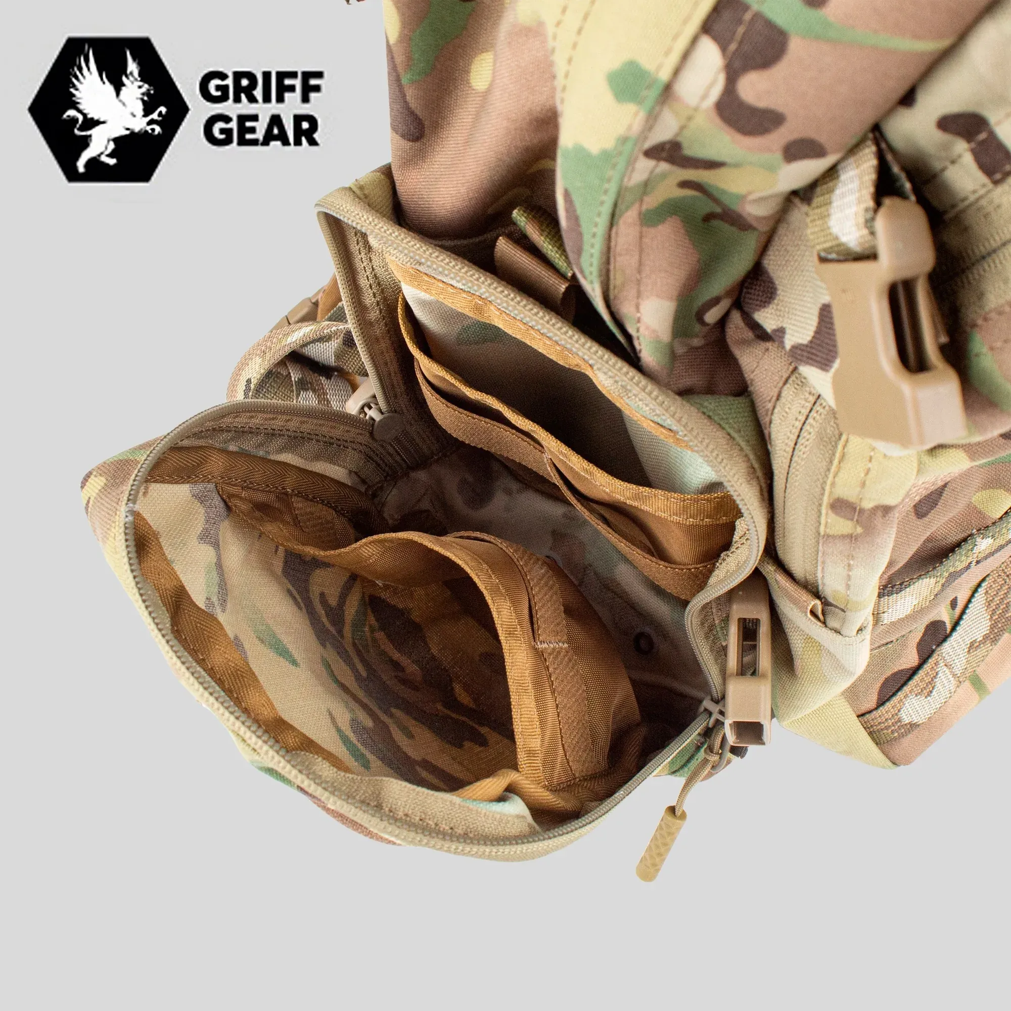 Рюкзак Мангуст 33 от GRIFF GEAR — суточный формат для переноски военного снаряжения