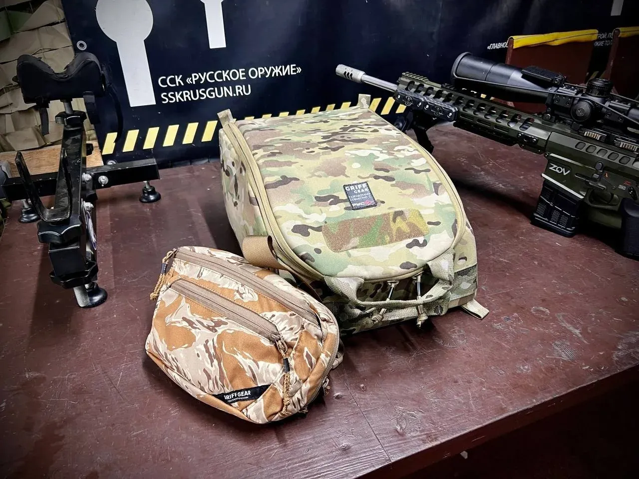 Сумка-кофр для шлема и поясная сумка Гефест XL от GRIFF GEAR