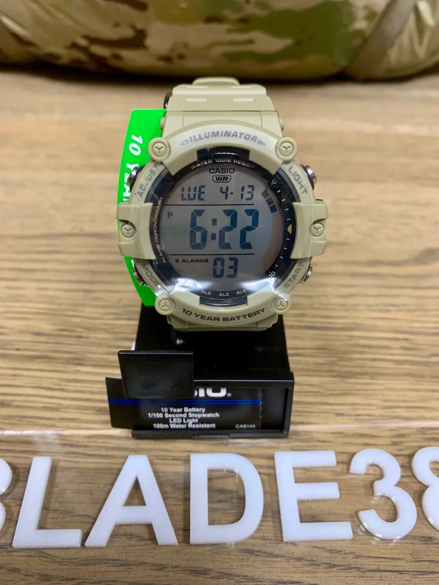 Casio AE-1500WH-5AVCF от Semper Fi: часы для полевых условий