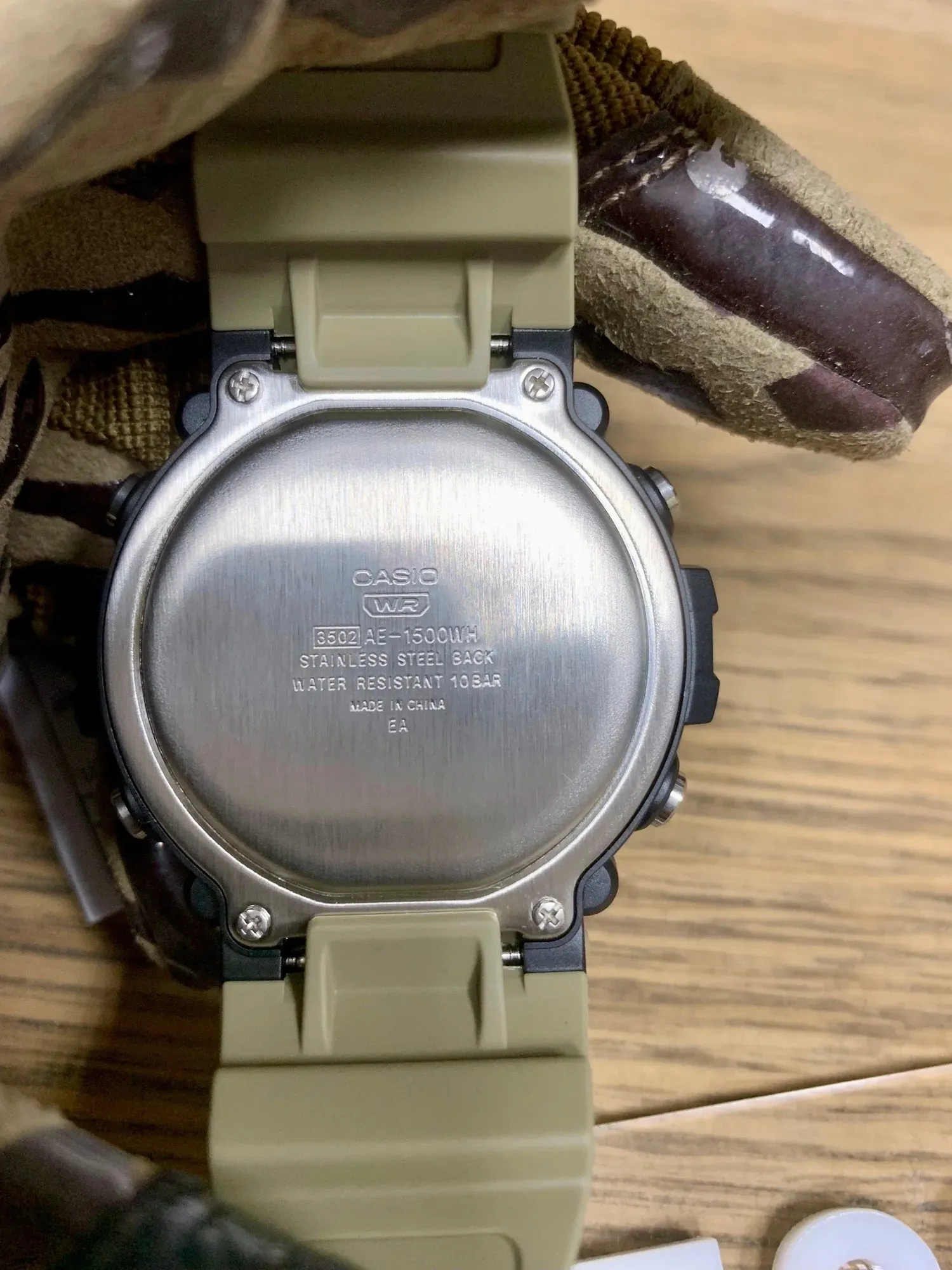 Casio AE-1500WH-5AVCF от Semper Fi: часы для полевых условий