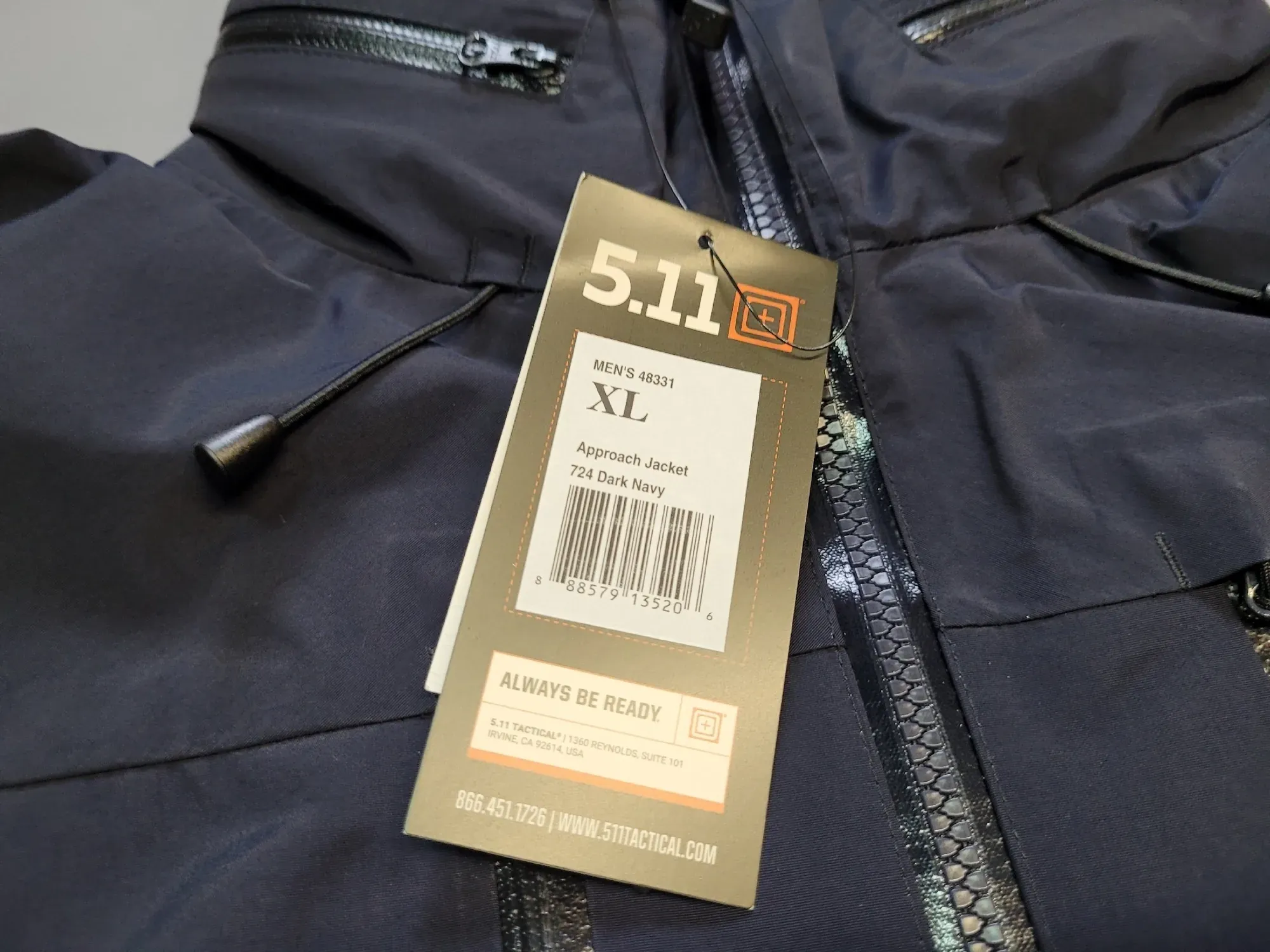 Куртка 5.11 Approach Dark Navy от TASK FORCE