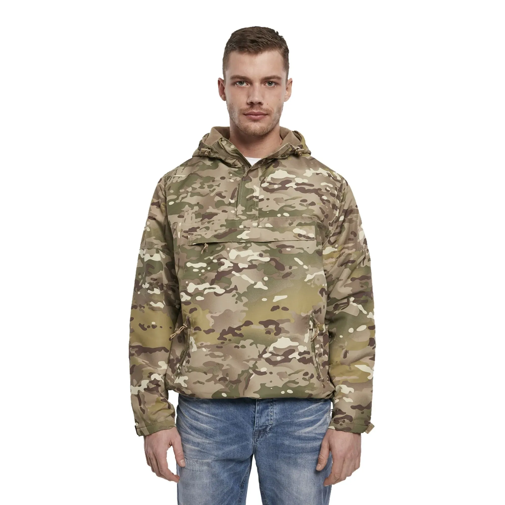 Куртка-ветровка Brandit Windbreaker tactical camo в TASK FORCE