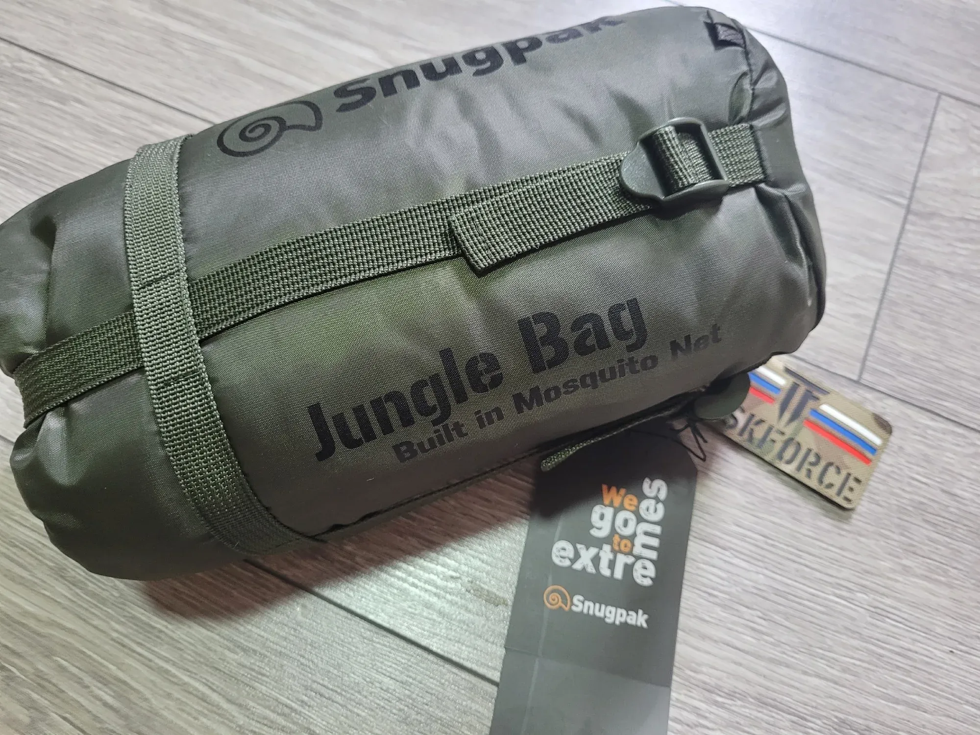 Snugpak Jungle Bag в TASK FORCE — спальный мешок для тропических условий