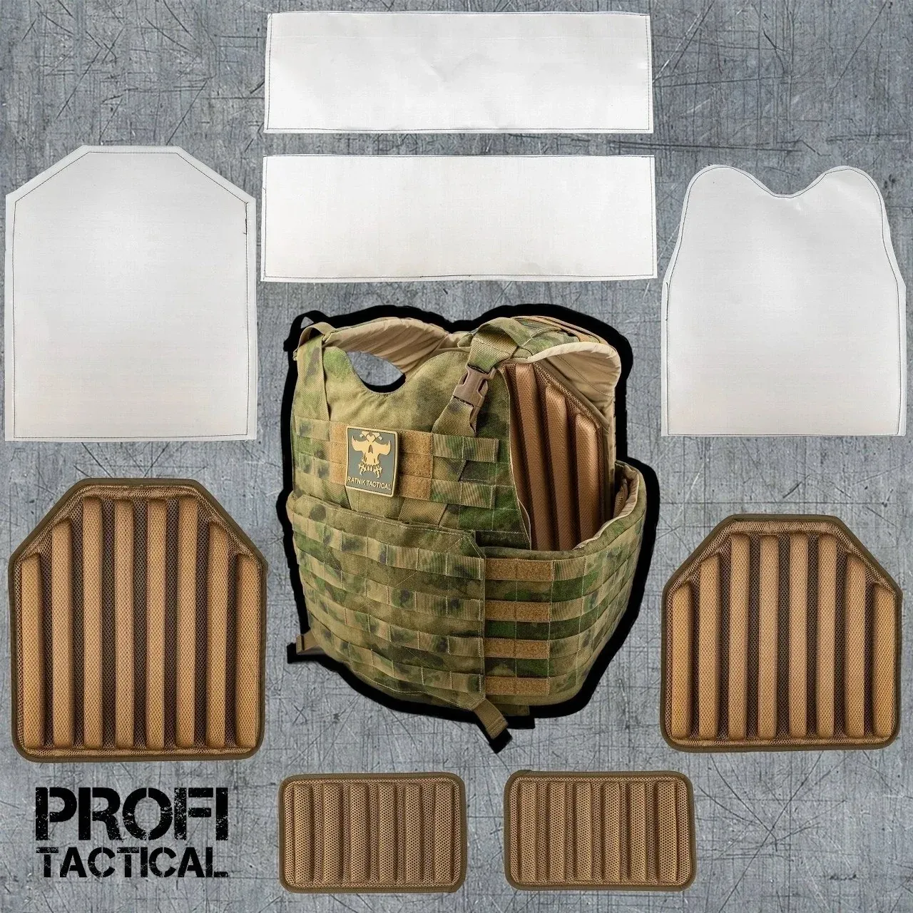 Бронежилет Спартанец от PROFI TACTICAL: кастомная броня для высоких