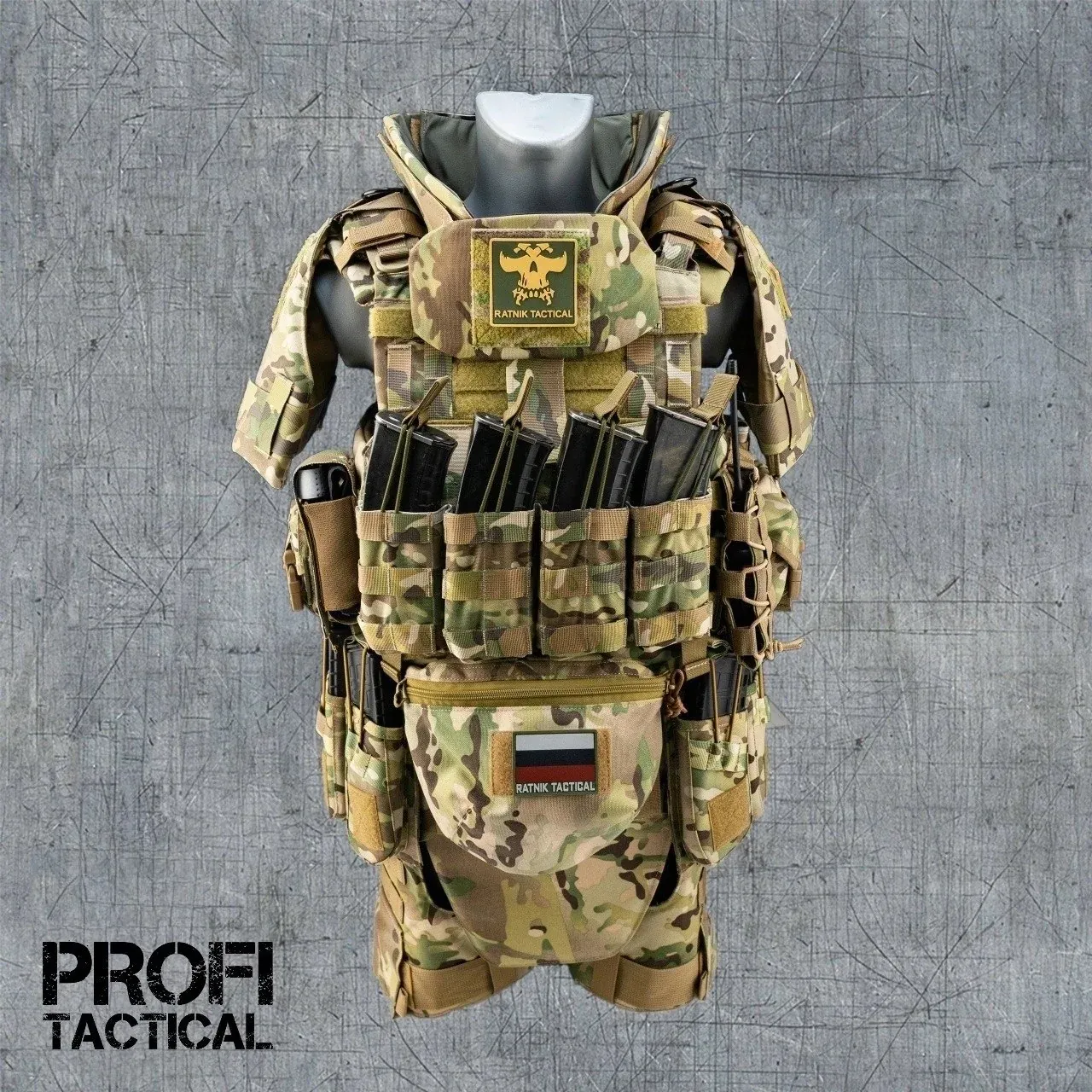 Штурмовой комплект А-18 Сканда от Ratnik Tactical с модульной защитой
