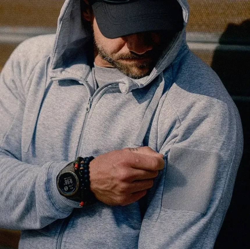 Urban Tactical Hoodie Lite в новом цвете Light Grey Melange от Шторм