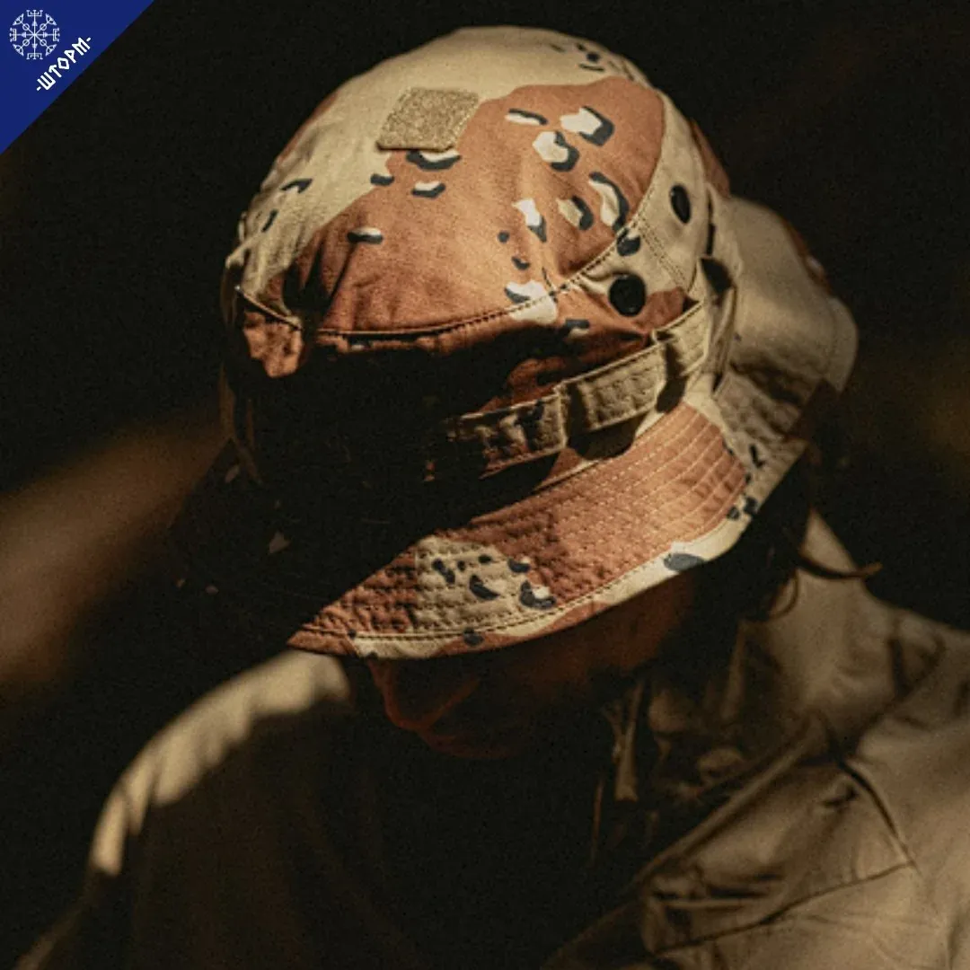 Панама Boonie Hat MK2 от Helikon Tex в камуфляже 6 Color Desert у Шторм