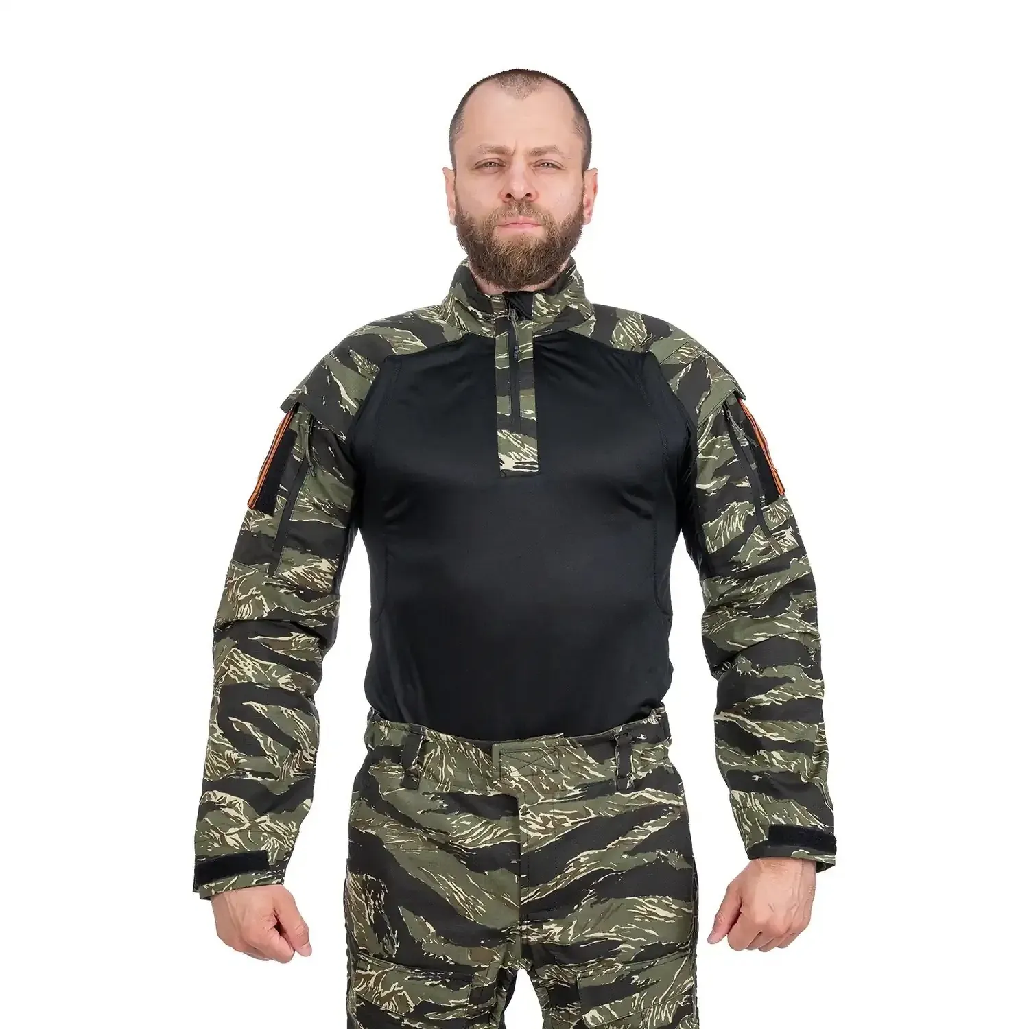 Боевая рубашка УРОН от VОИН в расцветке Tiger stripe