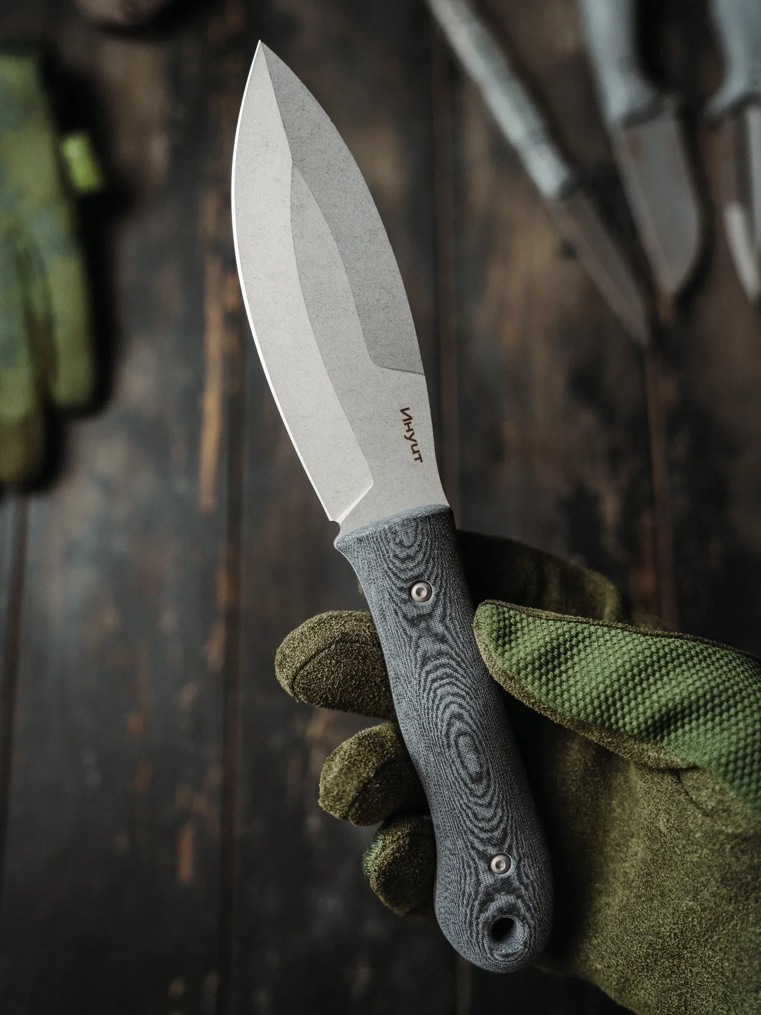 Сет ножей из микарты от N.C.Custom в магазине Империя ножей