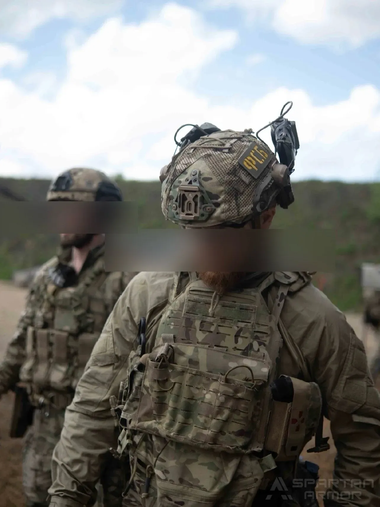 Шлем ARES от SPARTAN ARMOR на соревнованиях