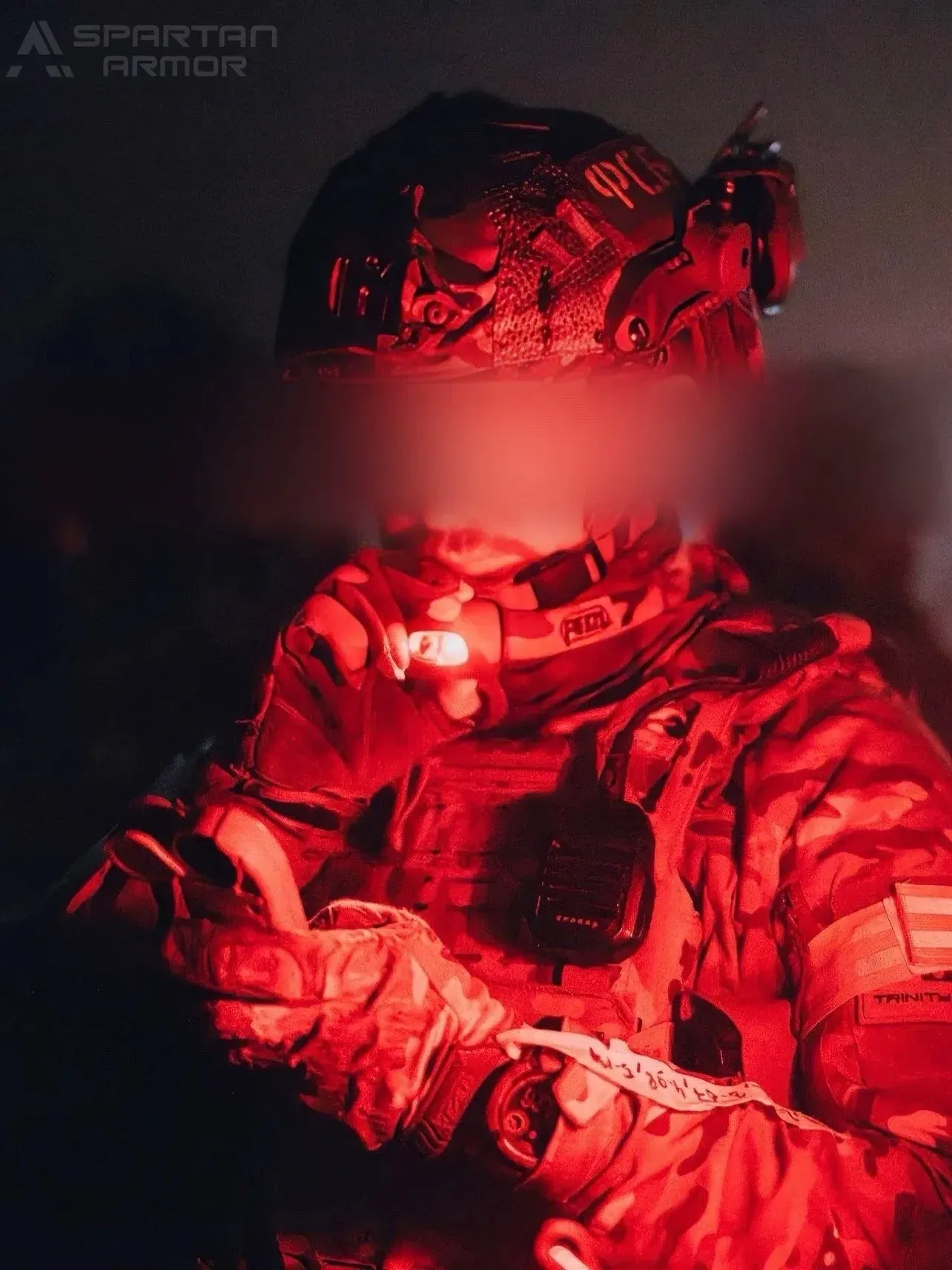 Шлем ARES от SPARTAN ARMOR на соревнованиях
