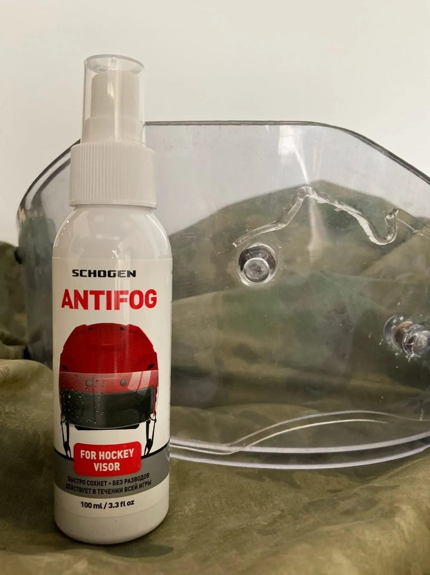 Antifog Schogen: средство от запотевания тактических очков и оптики