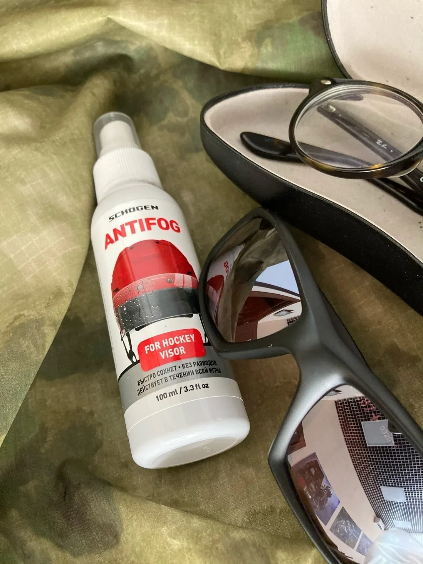 Antifog Schogen: средство от запотевания тактических очков и оптики