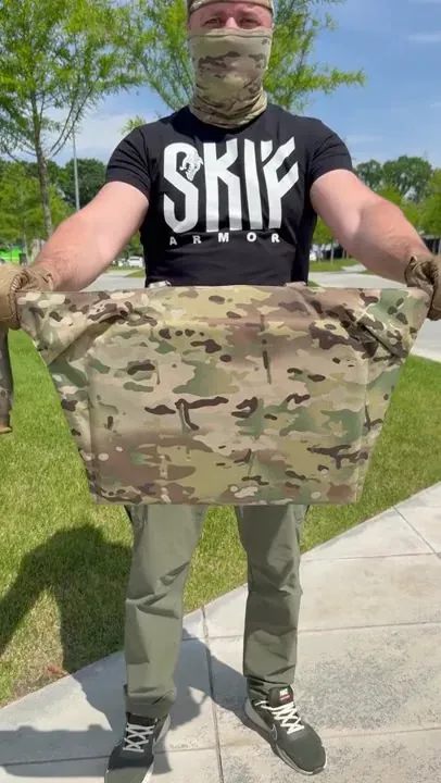 Двойная сидушка СКАЛЬД от SKIF armor с баллистической защитой