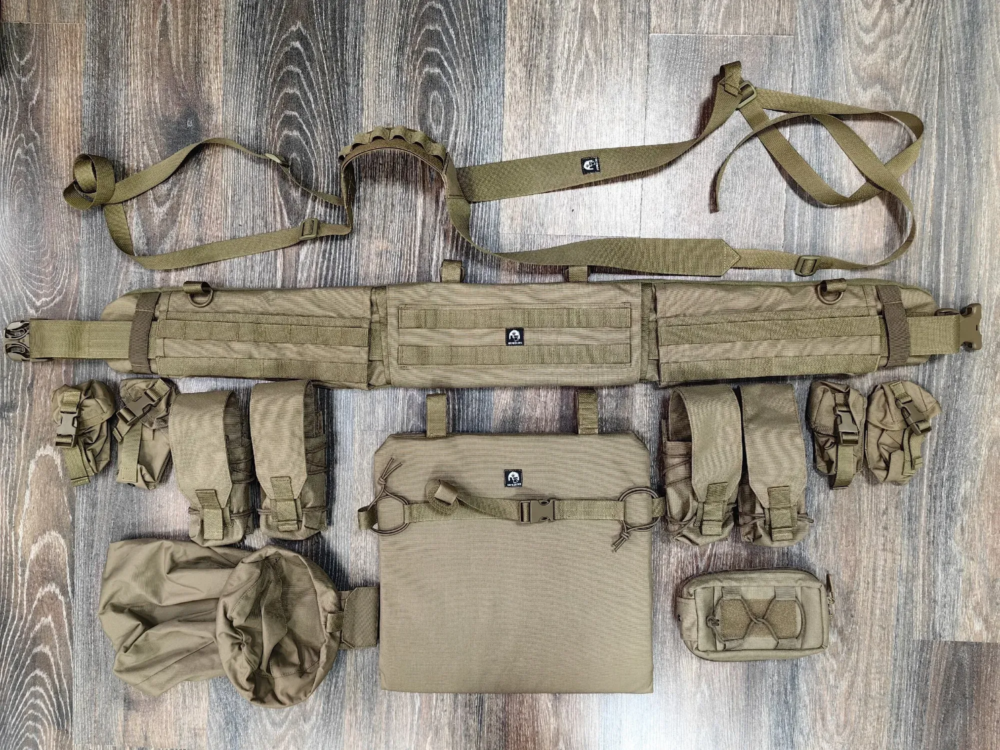 Боевой пояс XL от ARMEDLORD с полной комплектацией