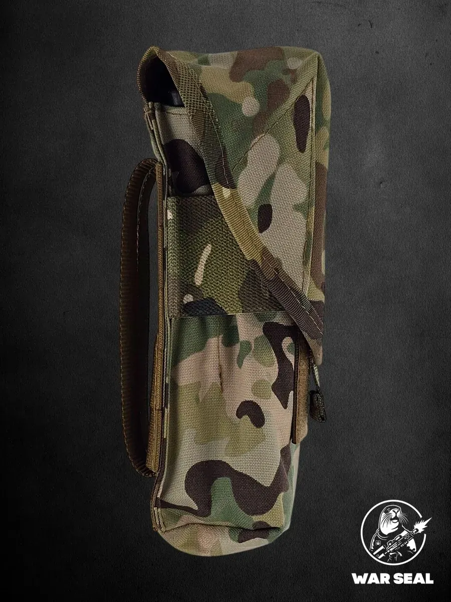 Двойной подсумок для магазинов АК и AR — War Seal «Рожок»