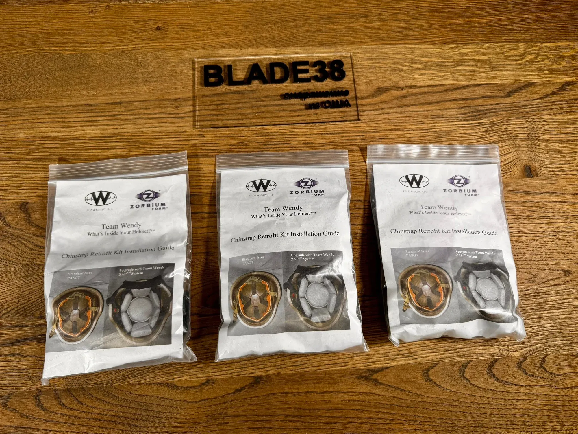 Система подвеса Team Wendy 4-Point Chinstrap Retrofit Kit для шлемов PASGT
