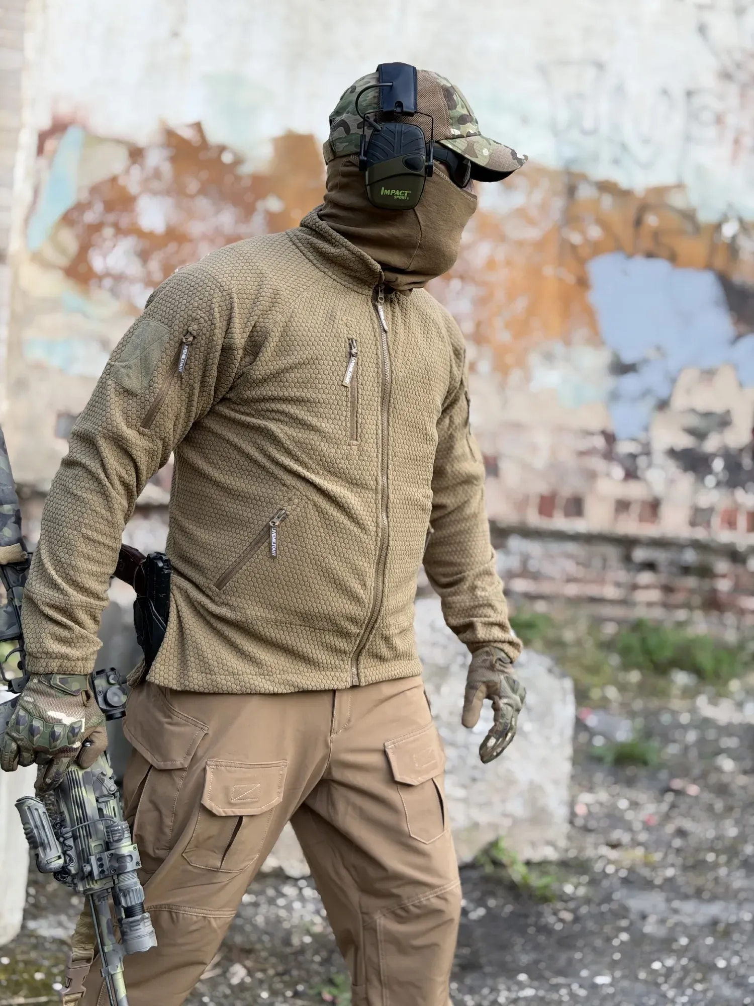 Тактическая флисовая кофта от LIVEMILITANT