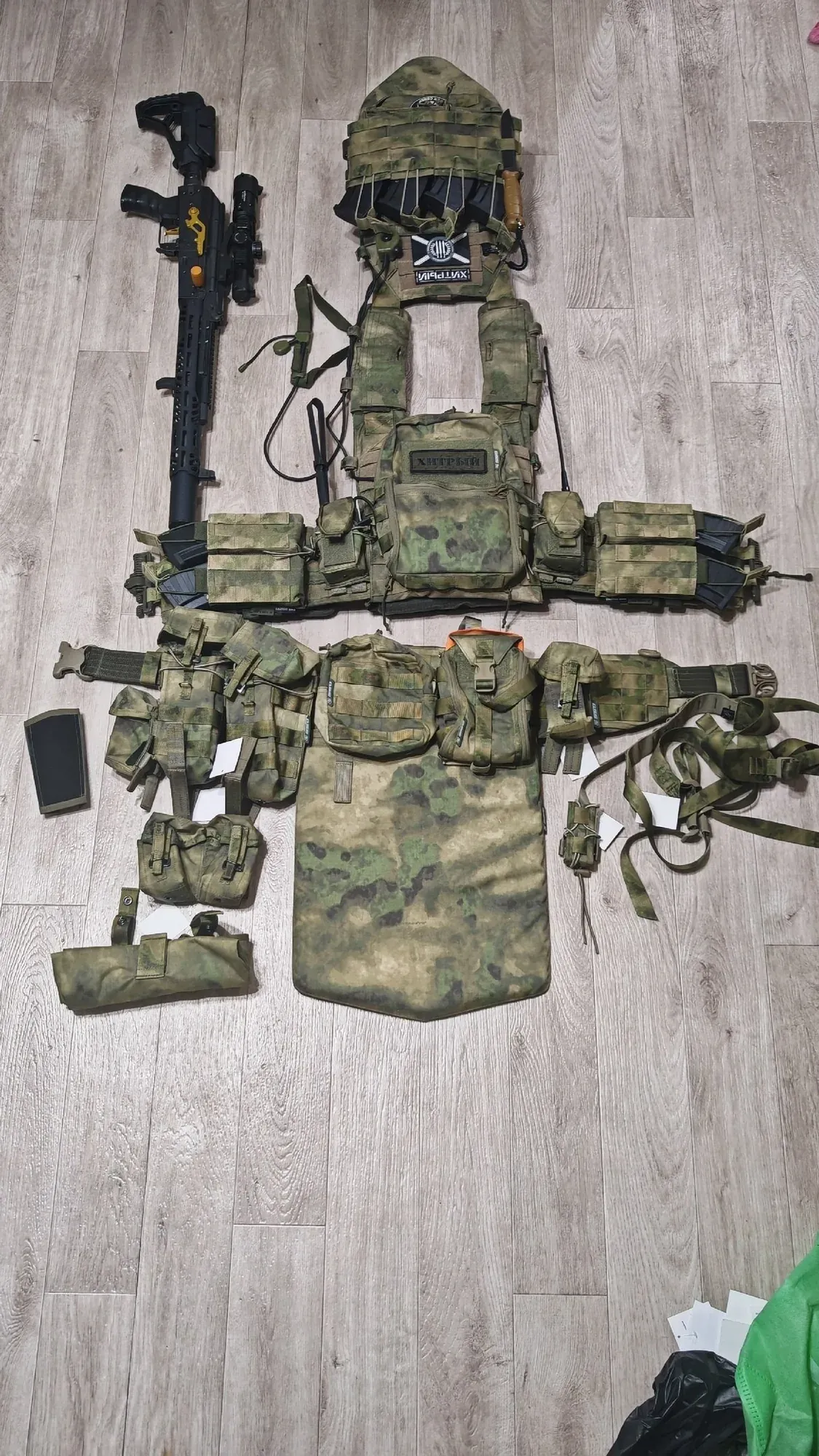 Горизонтальные подсумки на камербанд от Tactical BROTHERS
