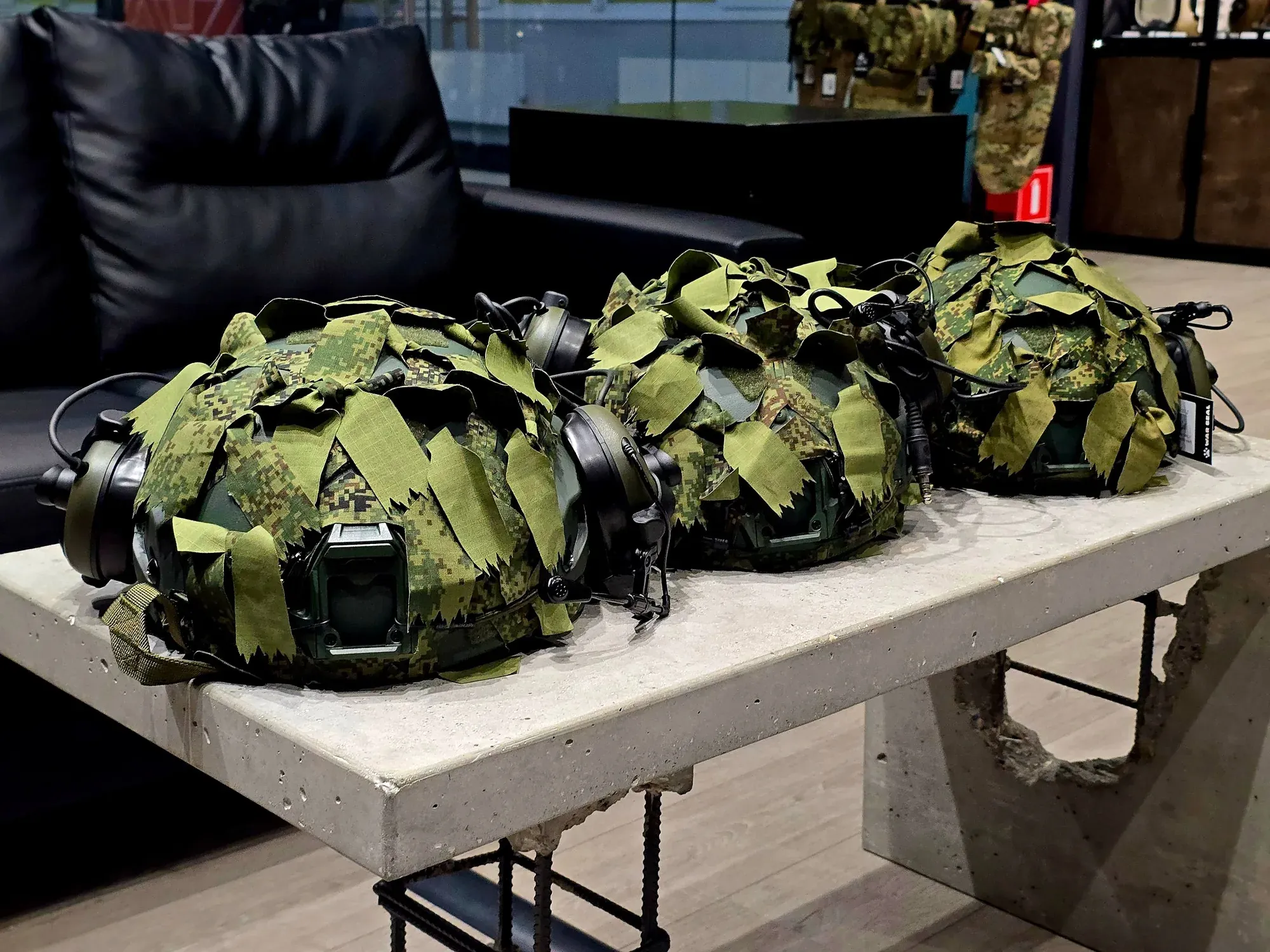 Сборка боевого шлема от War Seal для морских пехотинцев