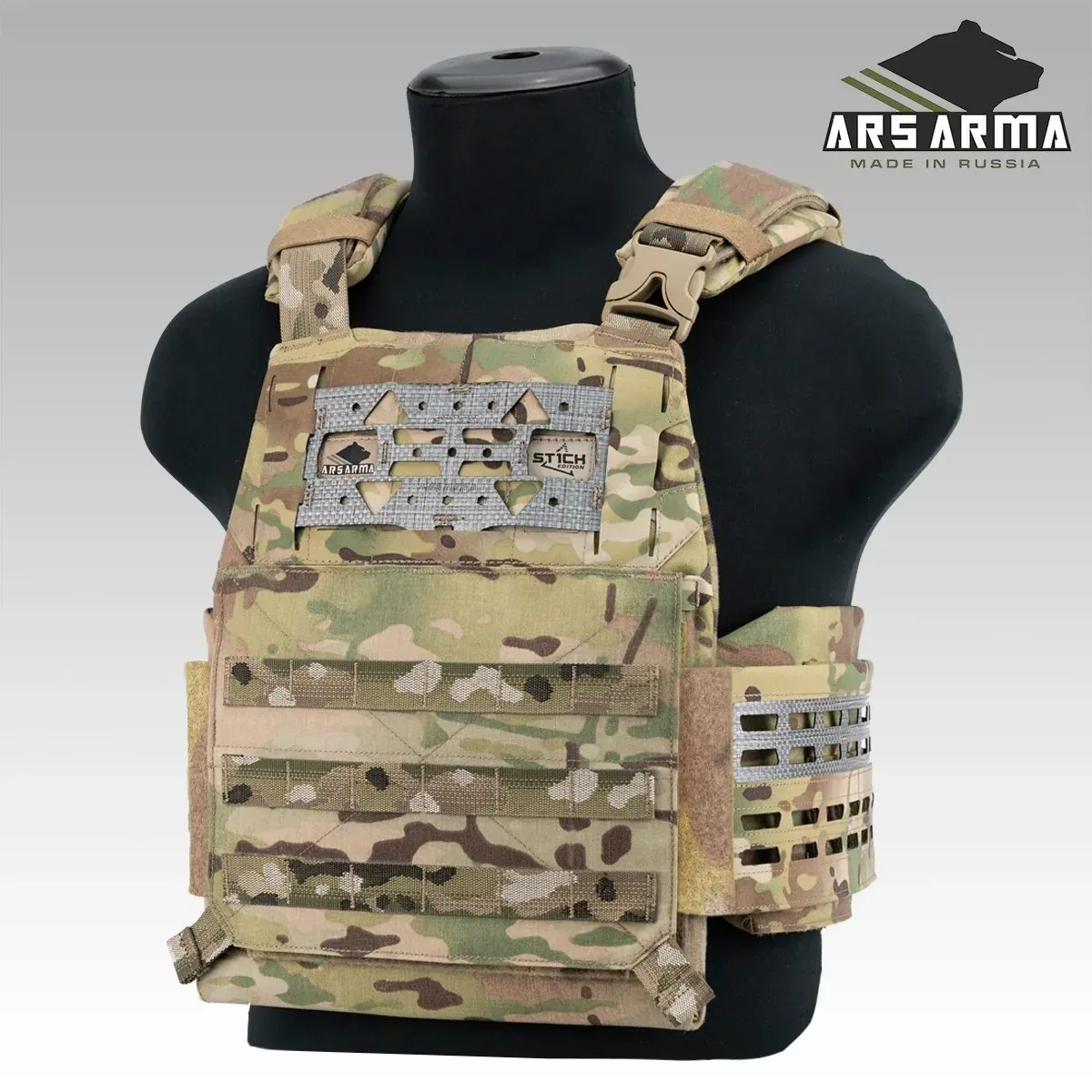 Четыре варианта сборки бронежилета А-25 Хайп от Ars Arma