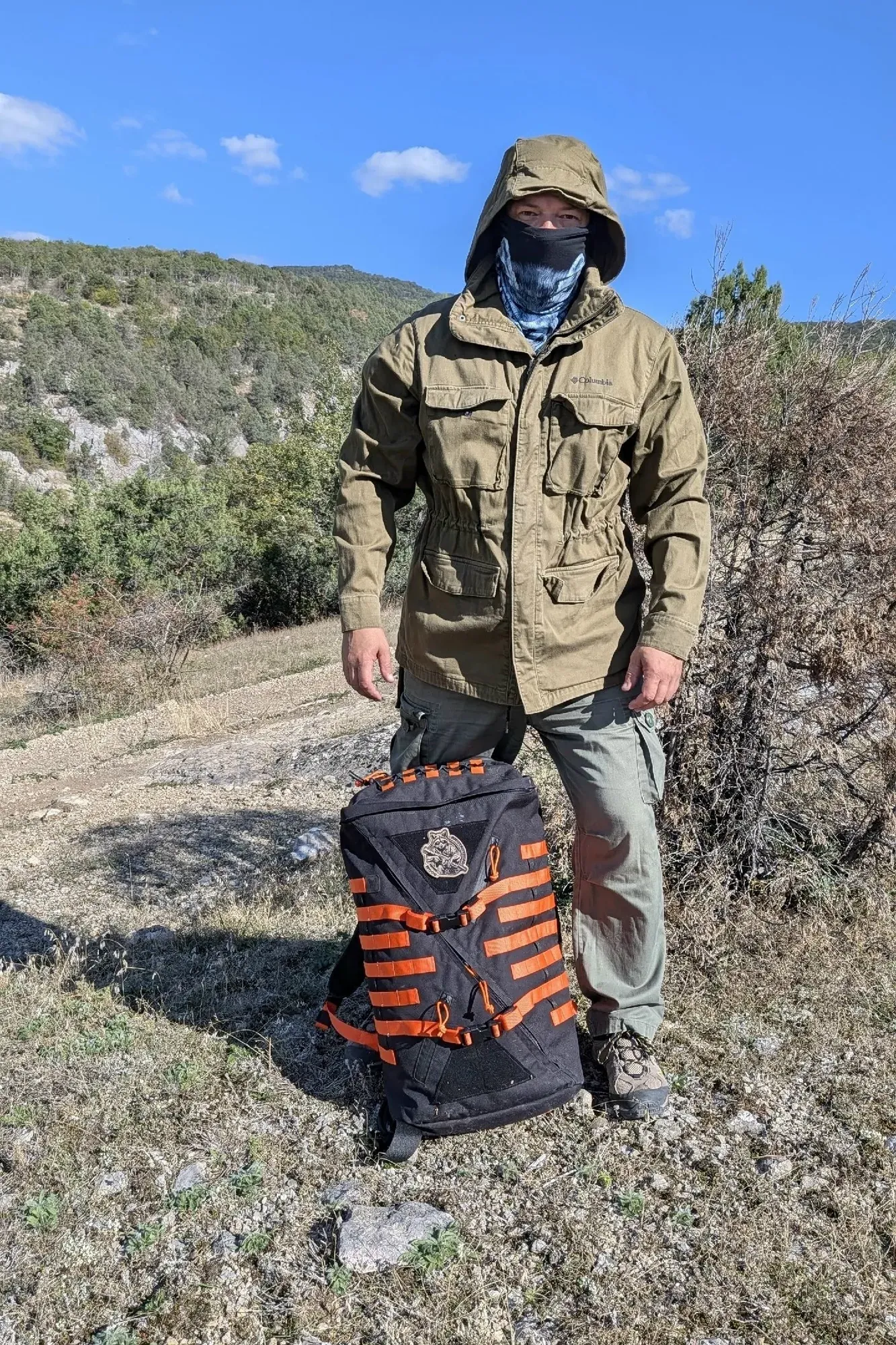 Экспериментальный рюкзак X-ray 45L от ENOTACTICAL