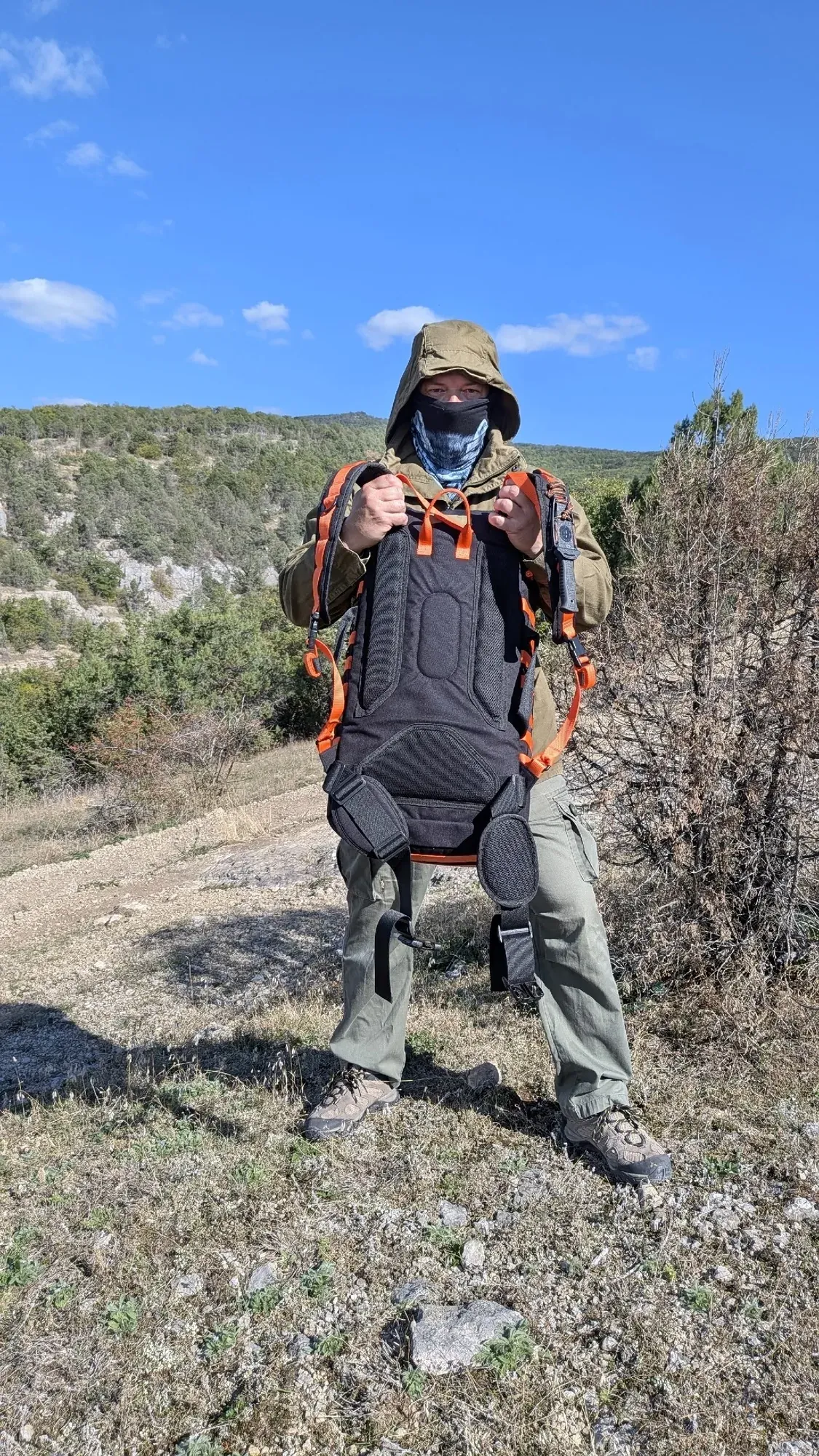 Экспериментальный рюкзак X-ray 45L от ENOTACTICAL